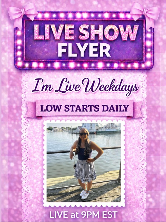 Shoes - 🎀Live Show Flyer🎀  | Live Weekdays 9PM
